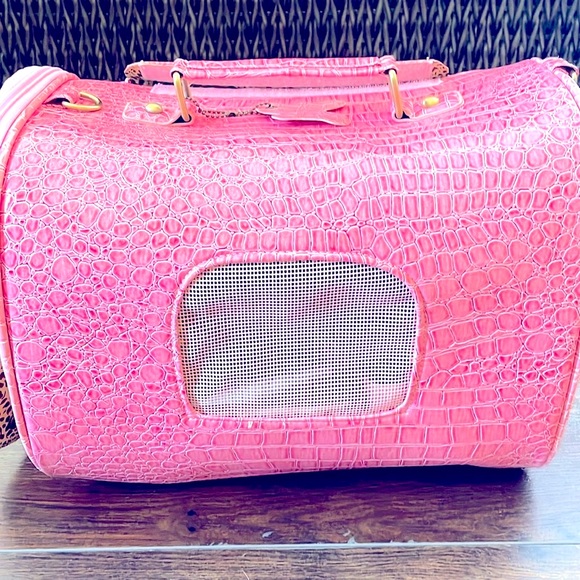 Little Princess Dog / Cat Carrier in pink - Picture 4 of 6